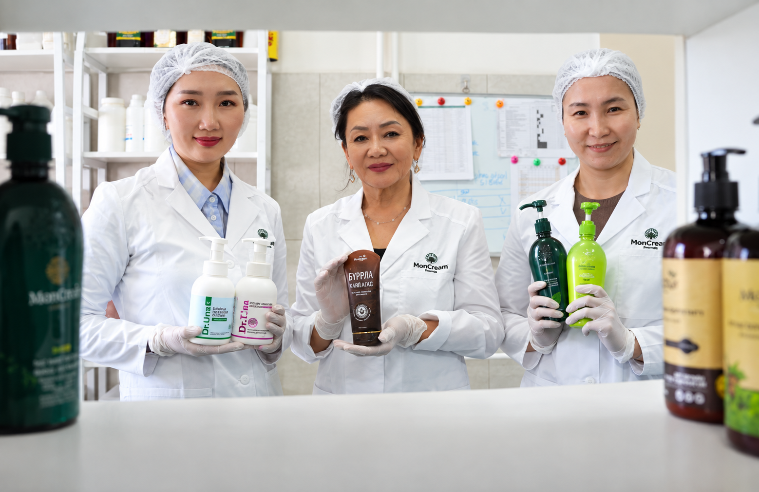 MonCream research and product development team