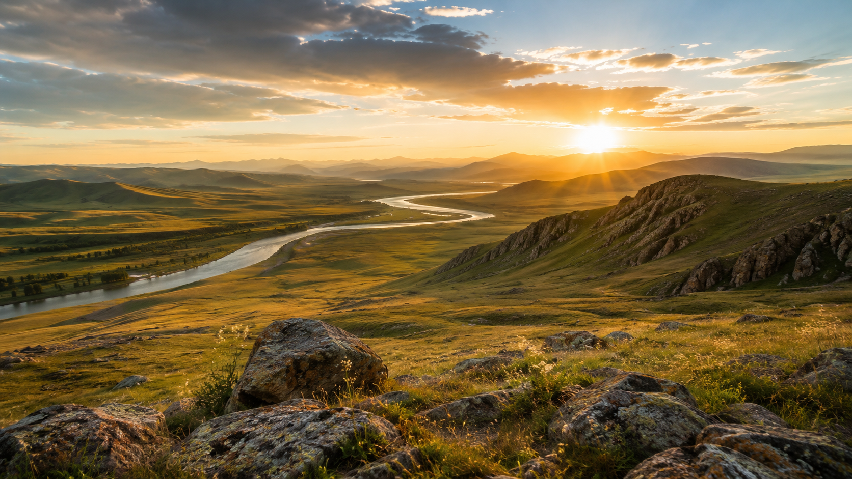 Mongolian landscape