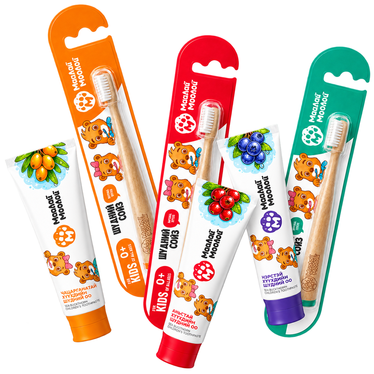 Maalai & Mooloi children’s oral care range